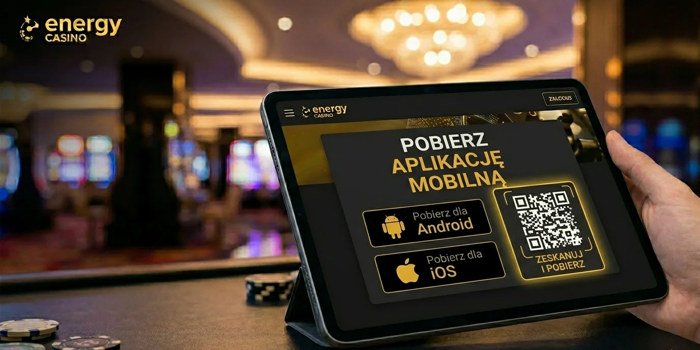 Pobieranie aplikacji Energy Casino przez kod QR