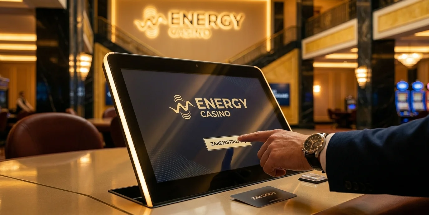 Energy Casino rejestracja konta — formularz i lobby